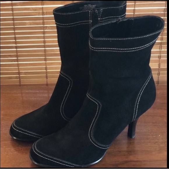 🍒 NINE WEST Black Suede Boots!!!! - Picture 13 of 13